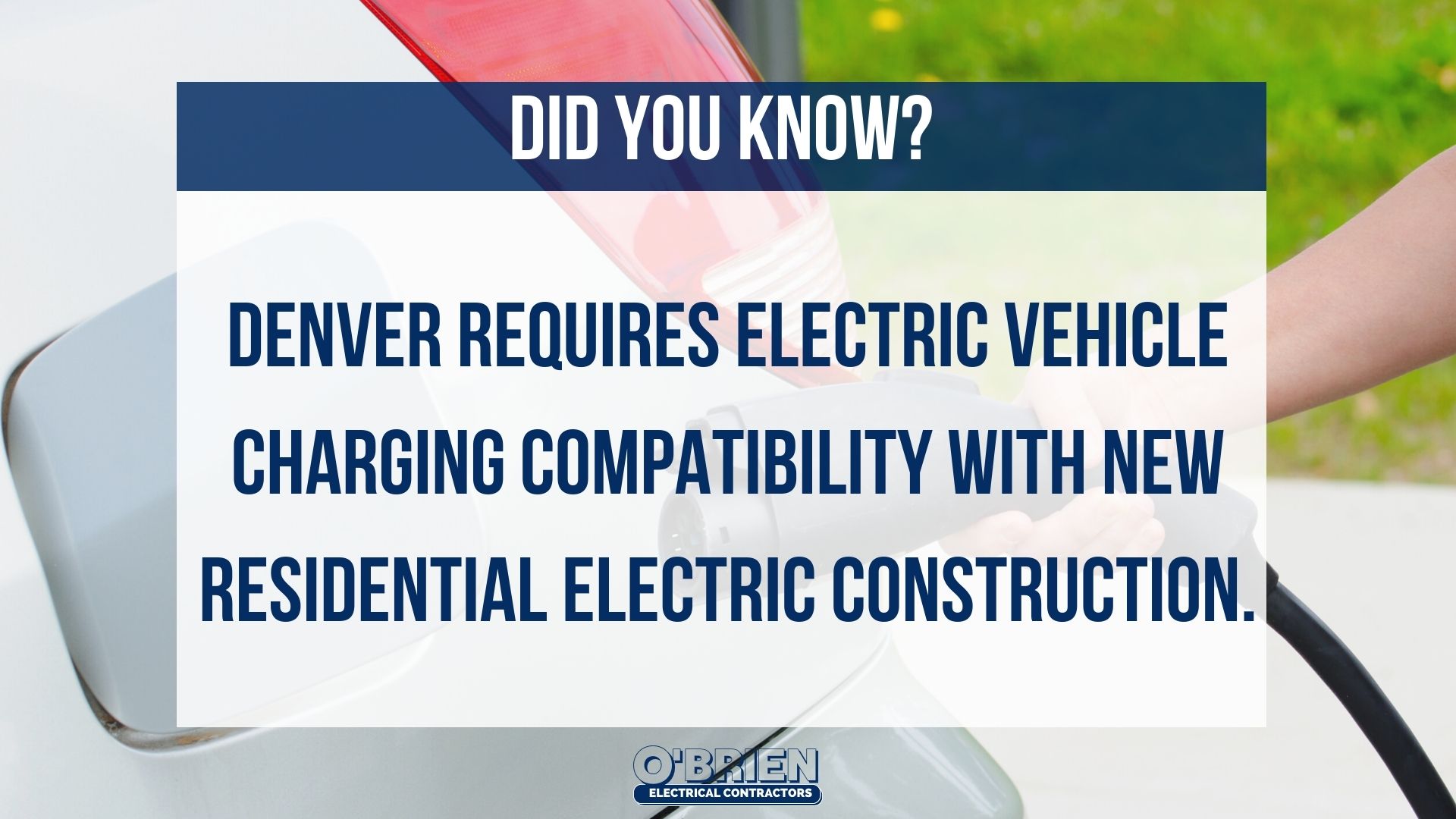 Denver Requires EV Charging For New Residential Electric Construction